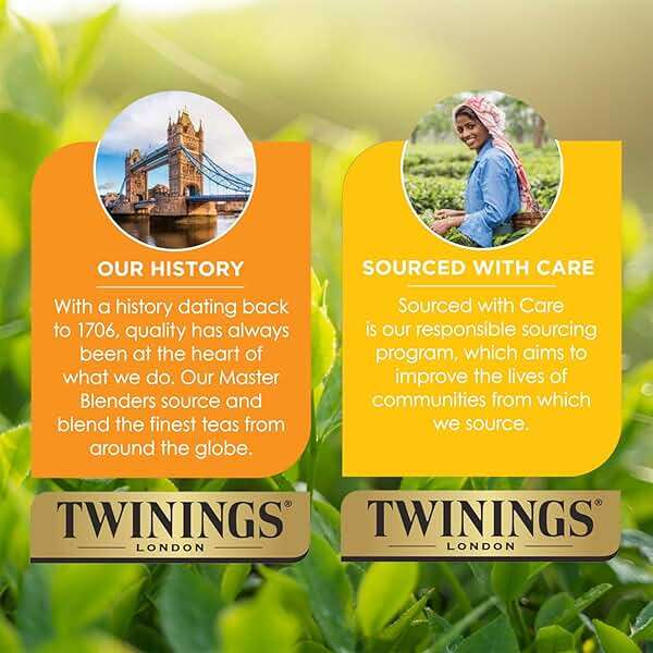 Twinings Honeybush, Mandarin, & Orange Herbal Tea Individually Wrapped Bags, 20 Count (Pack of 1), Naturally Caffeine-Free, Enjoy Hot or Iced, 20 Teabags - Image 7
