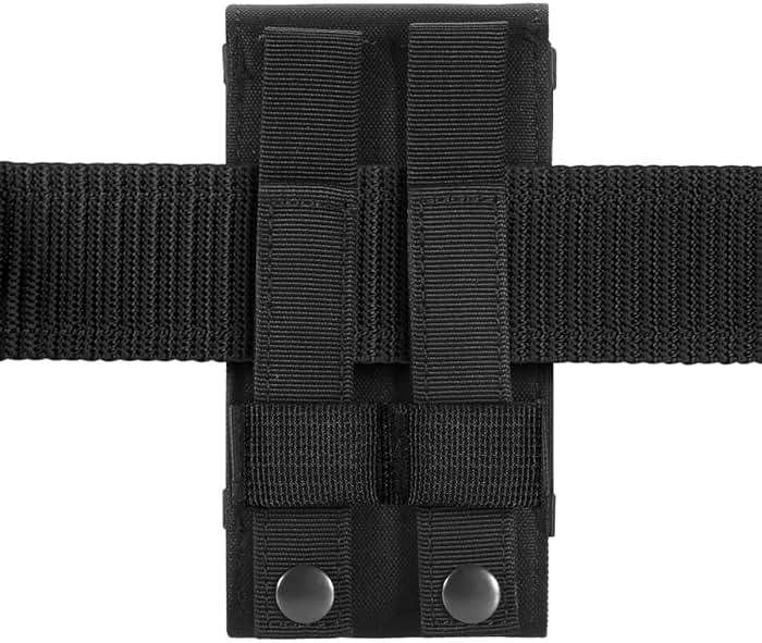 Urvoix Black Army Camo Molle Bag for Mobile Phone, Belt Pouch Holster Cover Case for iPhone 17 Pro Max/iPhone 16 Pro Max/iPhone 15 Pro Max/iPhone 14 13 12 Pro Max/iPhone 16 15 14 Plus - Image 5