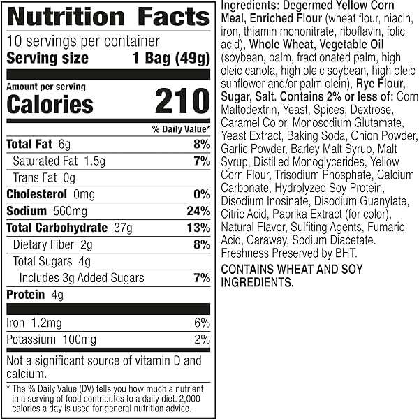 Chex Mix Snack Mix, Traditional Original Recipe, Multipack, Single Serve Snack Bags, 10 Ct, 17.5 oz - Image 2