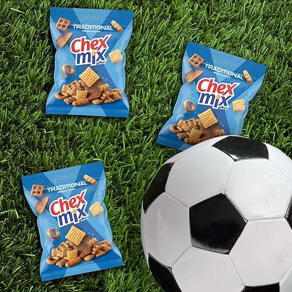 Chex Mix Snack Mix, Traditional Original Recipe, Multipack, Single Serve Snack Bags, 10 Ct, 17.5 oz - Image 6
