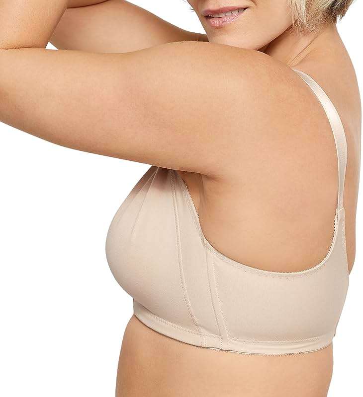 Bali Women's Double Support Wireless Bra, Full-Coverage Cotton T-Shirt Bra, Our Best Everyday Style - Image 2