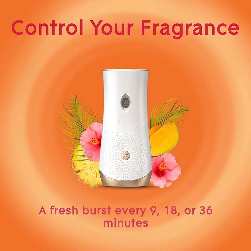 Glade Automatic Spray Refill, Air Freshener for Home and Bathroom, Hawaiian Breeze, 6.2 Oz, 2 Count - Image 4