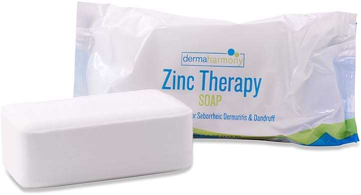 Dermaharmony 2% Pyrithione Zinc (ZnP) Bar Soap 4 oz - Crafted for Those with Skin Conditions - Seborrheic Dermatitis, Dandruff, Psoriasis, Eczema, etc. - Image 1