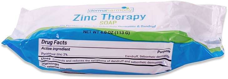 Dermaharmony 2% Pyrithione Zinc (ZnP) Bar Soap 4 oz - Crafted for Those with Skin Conditions - Seborrheic Dermatitis, Dandruff, Psoriasis, Eczema, etc. - Image 2