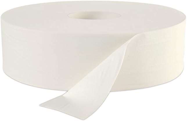 Boardwalk BWK 6102 2000' Length, 12" Width 2-Ply JRT Sr Roll Toilet Tissue - Image 2
