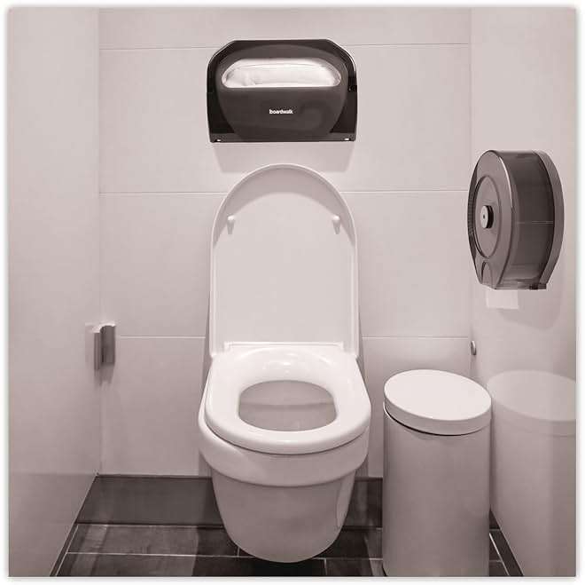 Boardwalk BWK 6102 2000' Length, 12" Width 2-Ply JRT Sr Roll Toilet Tissue - Image 6