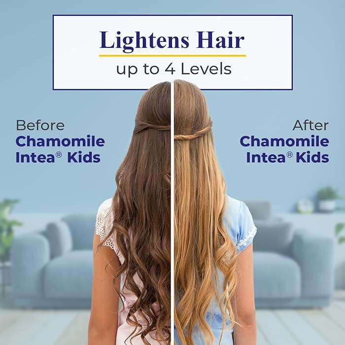 Camomila Intea Hair Lightener For Kids– Premium Sun Lightening Spray for Hair – Chamomile Hair Lightener Spray for Naturally Lighten Hair – No Bleach/Ammonia – Child-Friendly Formula - 3.4 Oz - Image 5