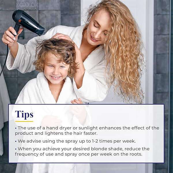 Camomila Intea Hair Lightener For Kids– Premium Sun Lightening Spray for Hair – Chamomile Hair Lightener Spray for Naturally Lighten Hair – No Bleach/Ammonia – Child-Friendly Formula - 3.4 Oz - Image 7