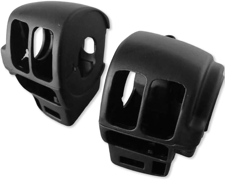 HTTMT MT265-008- Black Switch Housing Cover Compatible with 1996-2012 Harley Davidson Electra Glide FLHTCU FLHTCUI/ 2010-2012 Harley Davidson FLHTK Ultra Classic Limited - Image 1