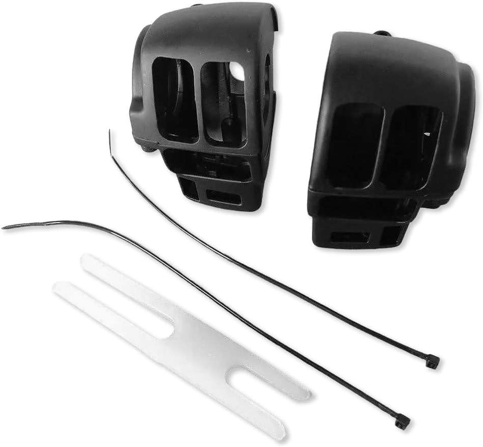 HTTMT MT265-008- Black Switch Housing Cover Compatible with 1996-2012 Harley Davidson Electra Glide FLHTCU FLHTCUI/ 2010-2012 Harley Davidson FLHTK Ultra Classic Limited - Image 6