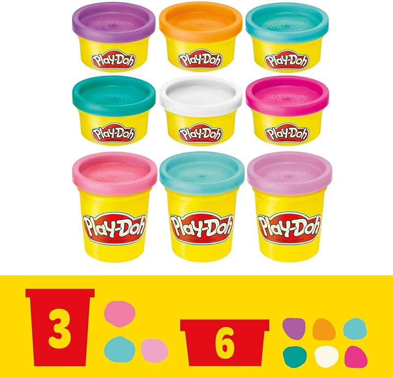 Play-Doh Make & Style Ponies Set, My Little Pony Toys and Figures, Kids Arts and Crafts Playset (Amazon Exclusive) - Image 6