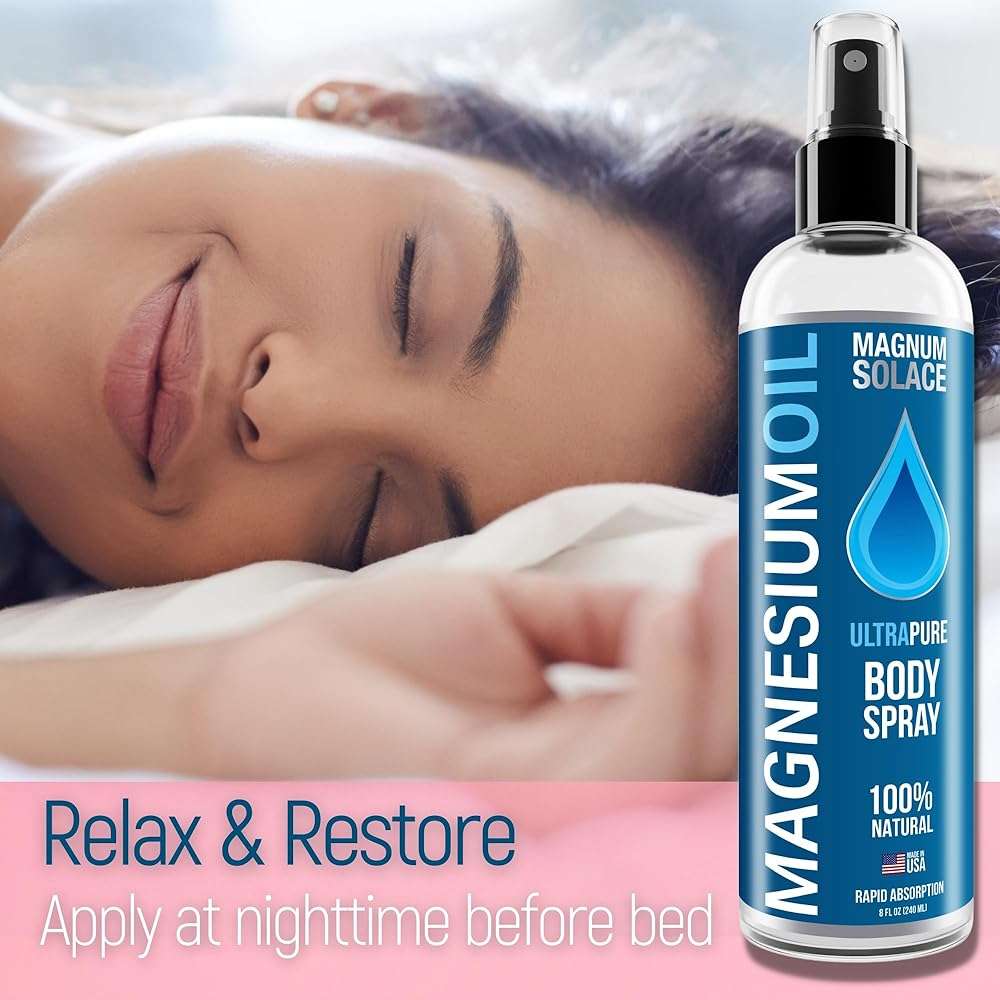 Pure Magnesium Oil Spray - 100% Natural Magnesium Spray - Sourced from the Sea - Image 2