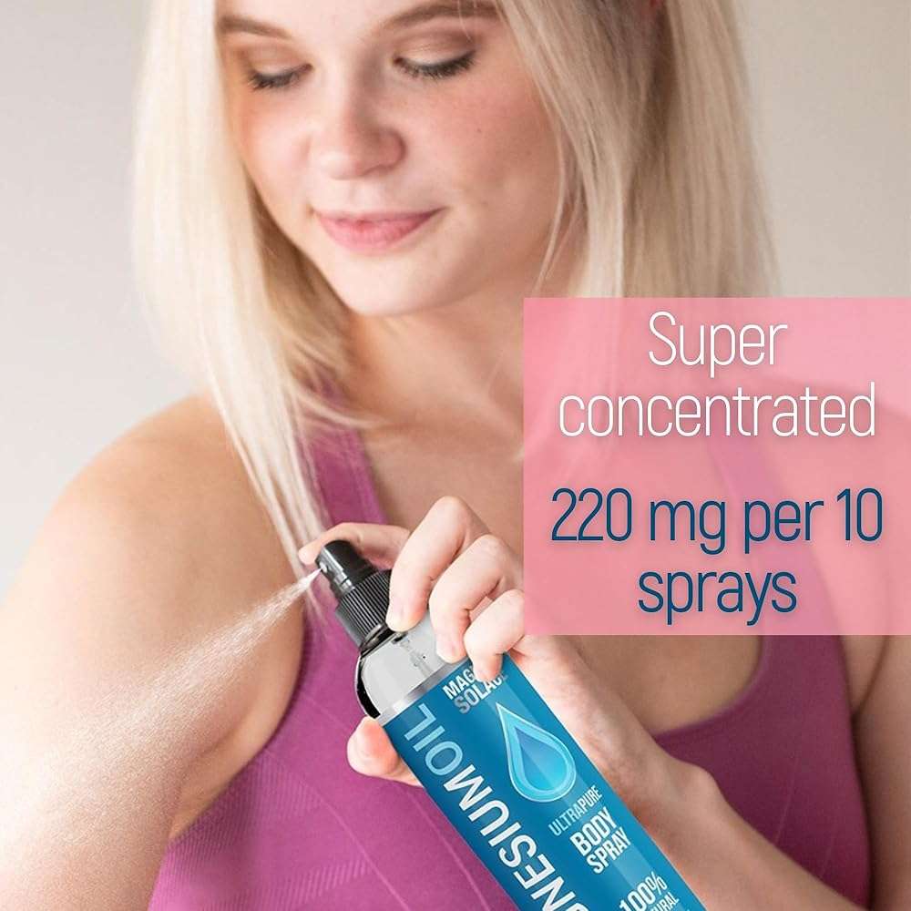 Pure Magnesium Oil Spray - 100% Natural Magnesium Spray - Sourced from the Sea - Image 3
