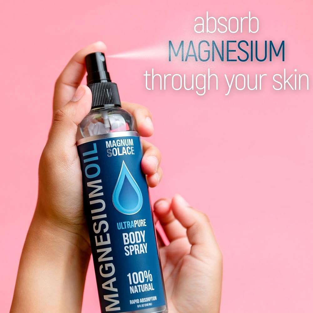Pure Magnesium Oil Spray - 100% Natural Magnesium Spray - Sourced from the Sea - Image 4