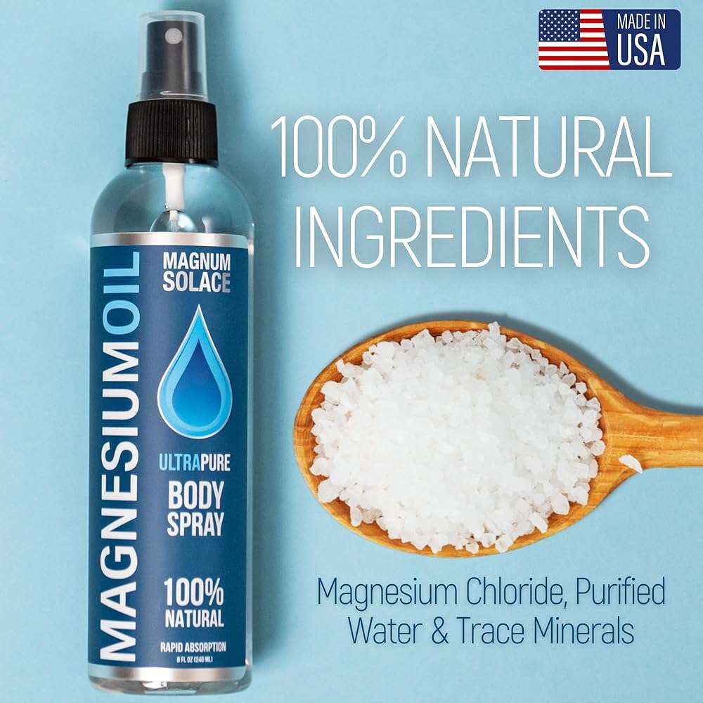 Pure Magnesium Oil Spray - 100% Natural Magnesium Spray - Sourced from the Sea - Image 7
