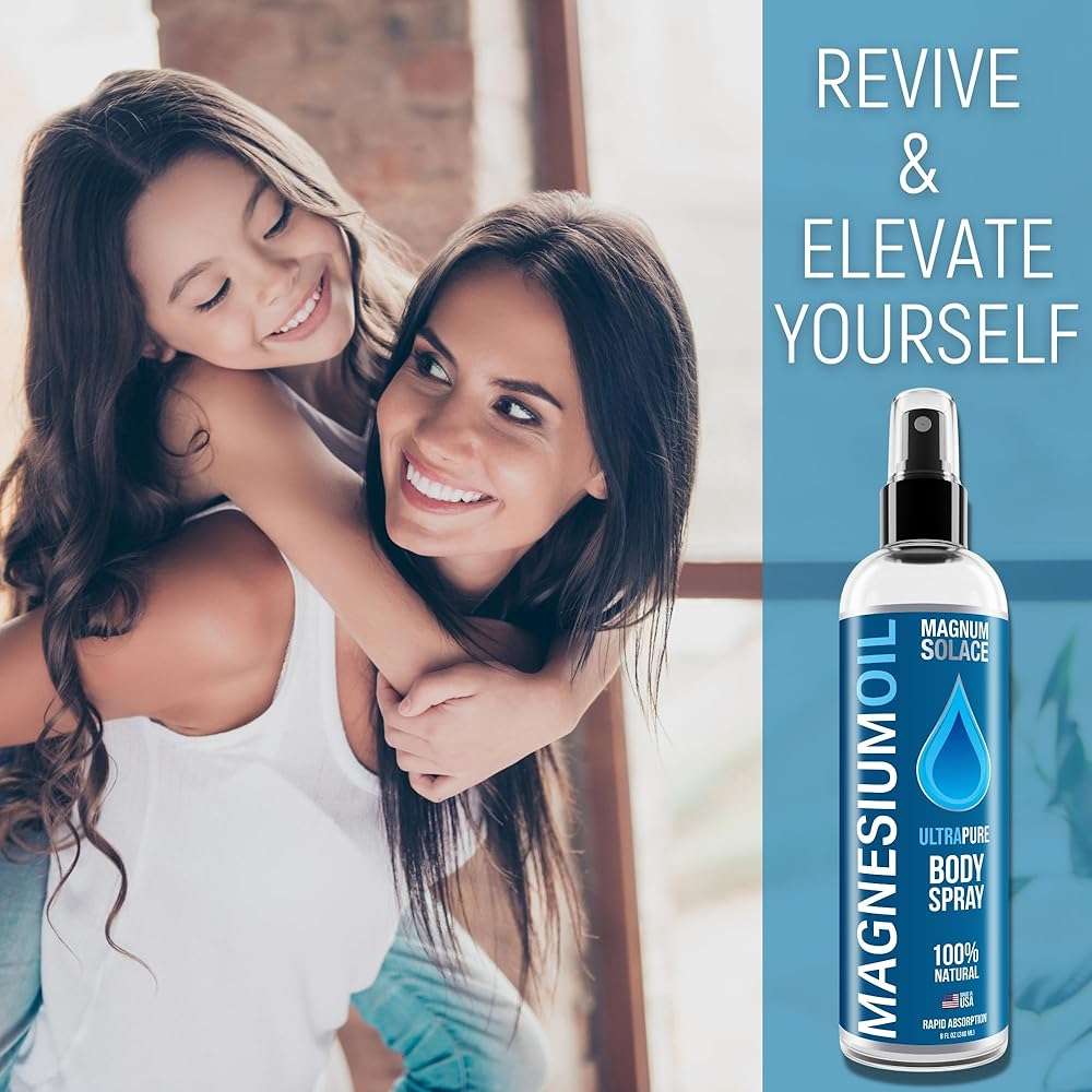 Pure Magnesium Oil Spray - 100% Natural Magnesium Spray - Sourced from the Sea - Image 8