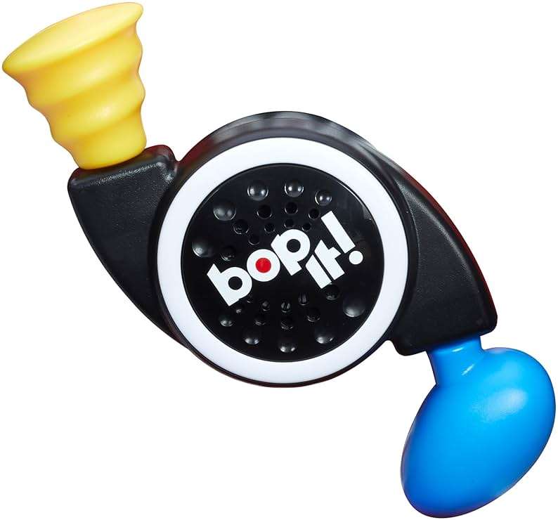 Hasbro Gaming Bop It! Micro Series Electronic Game for 1 or More Players, Classic Bop It! Gameplay in a Compact Size, Fun Party Game for Kids Ages 8+ - Image 1