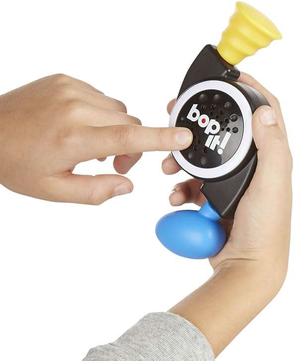 Hasbro Gaming Bop It! Micro Series Electronic Game for 1 or More Players, Classic Bop It! Gameplay in a Compact Size, Fun Party Game for Kids Ages 8+ - Image 6
