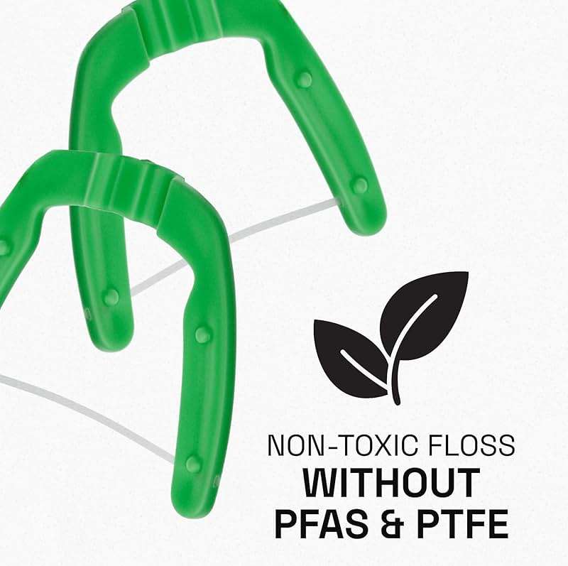 REACH Ultraclean Access Flosser Refill Heads, Mint, Plaque Remover for Teeth, Shred Resistant, for Hard to Reach Areas, Oral Care, PFAS Free, for Adults & Kids, 1 Pack, 28 Count - Image 7