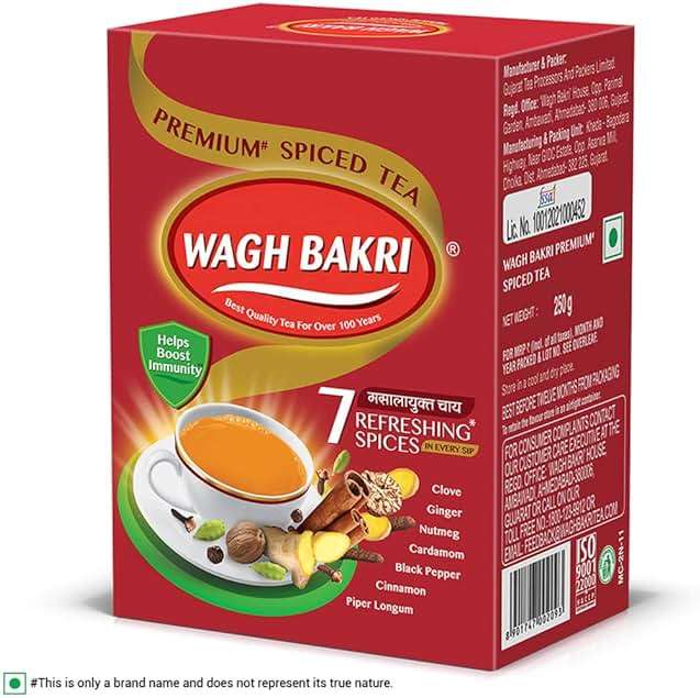 Wagh Bakri Masala Chai Spiced Tea - 250g Unique Blend of 7 Refreshing Spices - Image 11