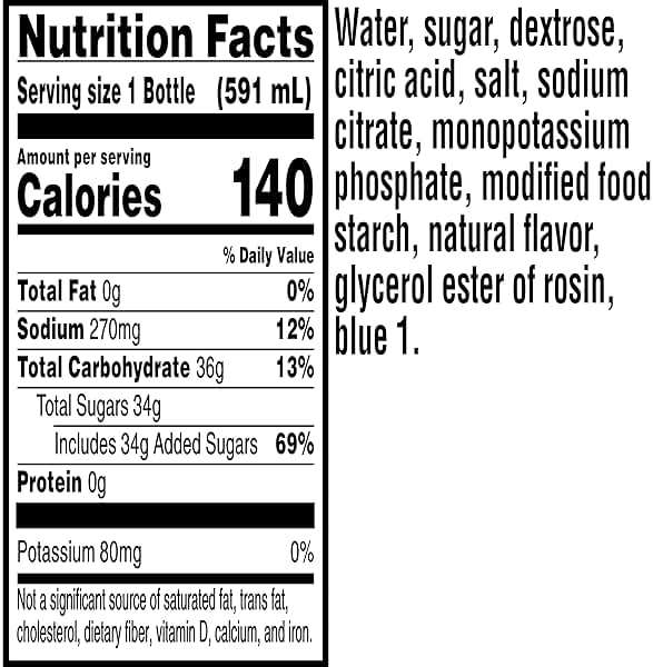 Gatorade Thirst Quencher, Glacier Freeze, 20 Fl Oz (Pack of 8) - Image 2
