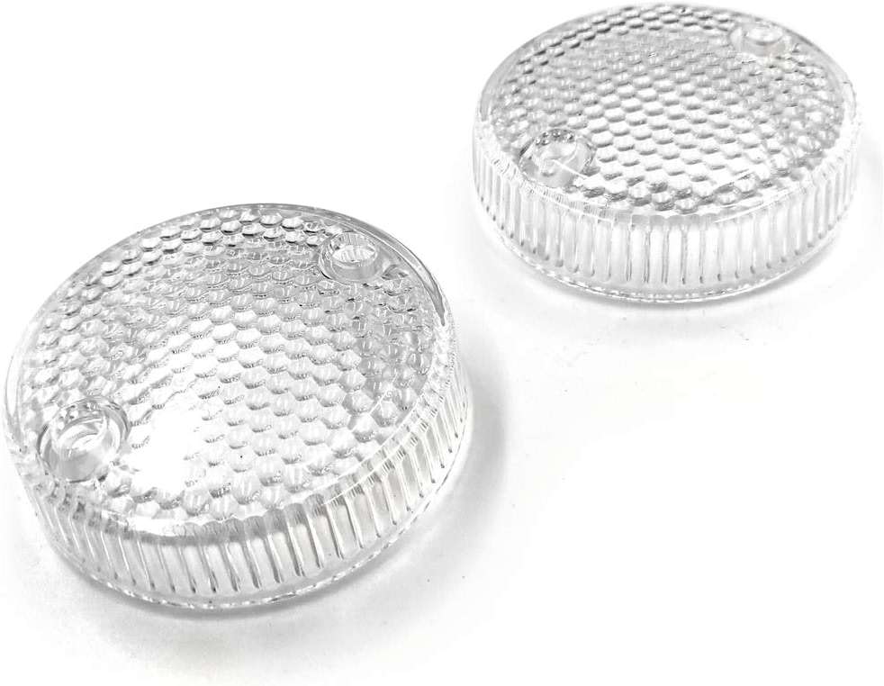 HTTMT MT274-004-CL Turn Signal Lens Compatible with Magna Shadow Vlx 600 700 800 Spirit 1100 Valkyrie Clear - Image 2