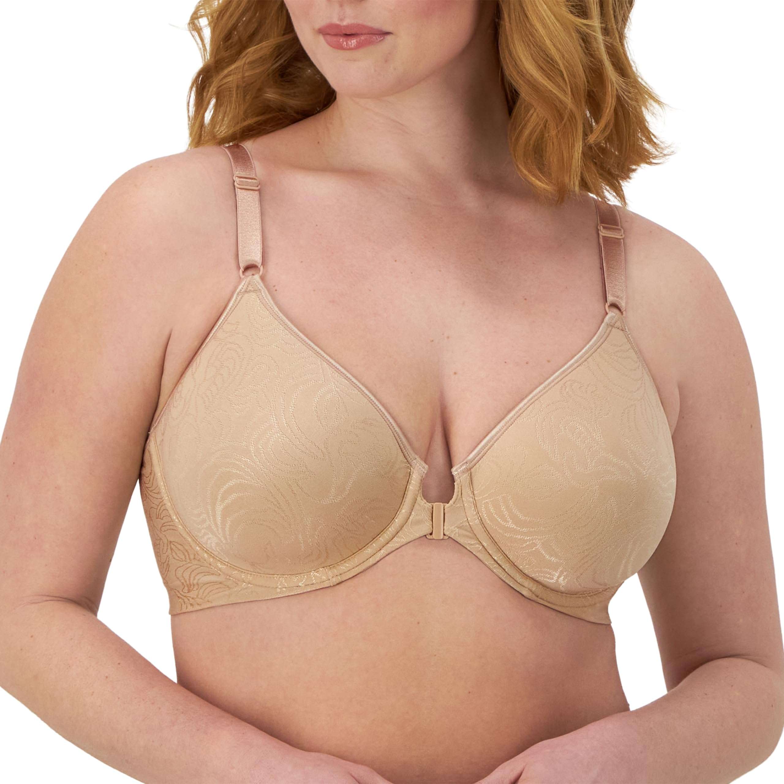 Bali Women's Everyday Bras for Women - Comfort Revolution Front Close Bras, Adjustable & Supportive, Plus Size Women - Image 1