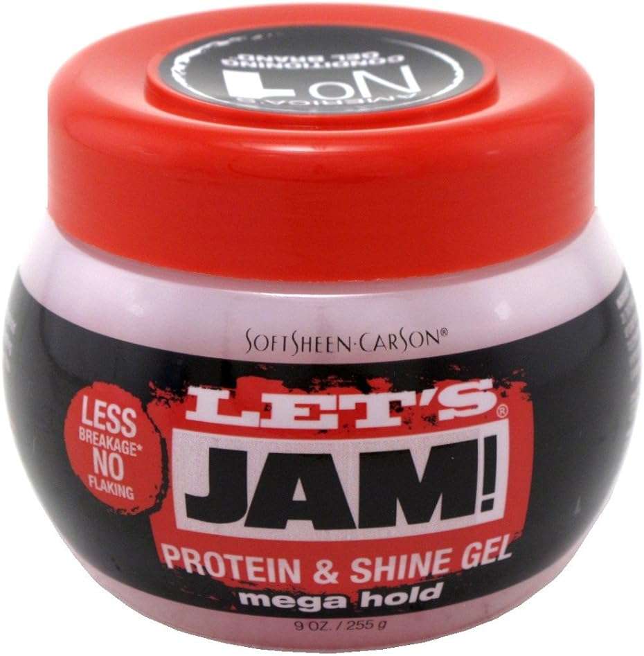 Let's Jam Protein Styling Gel-Mega Hold, 9 oz, 2 pk - Image 1