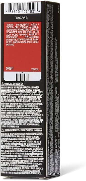 L'Oréal Technique HiColor Red HiLights - Permanent Hair Color for Dark Hair, Intense Red Highlights, No Pre-Lightening Required, Rich, No-Drip Crème, Quick Processing Time, Color Resists Fading - Image 5