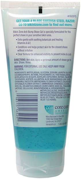 Bikini Zone Shave Gel Anti-Bumps, 4 Ounce (2 Pack) - Image 2