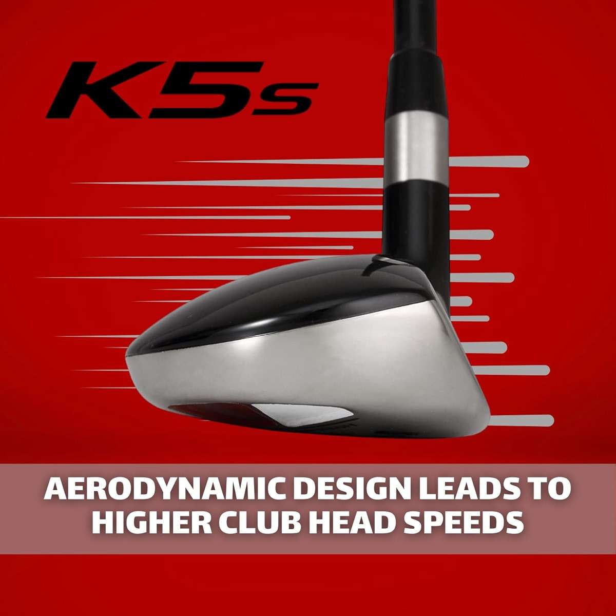 Majek Senior Mens Golf All Hybrid Complete Full Set which Includes #3 4 5 6 7 8 9 PW Senior Flex with Midsize K5s Design High Traction Tech Grips Right Handed Clubs - Image 5