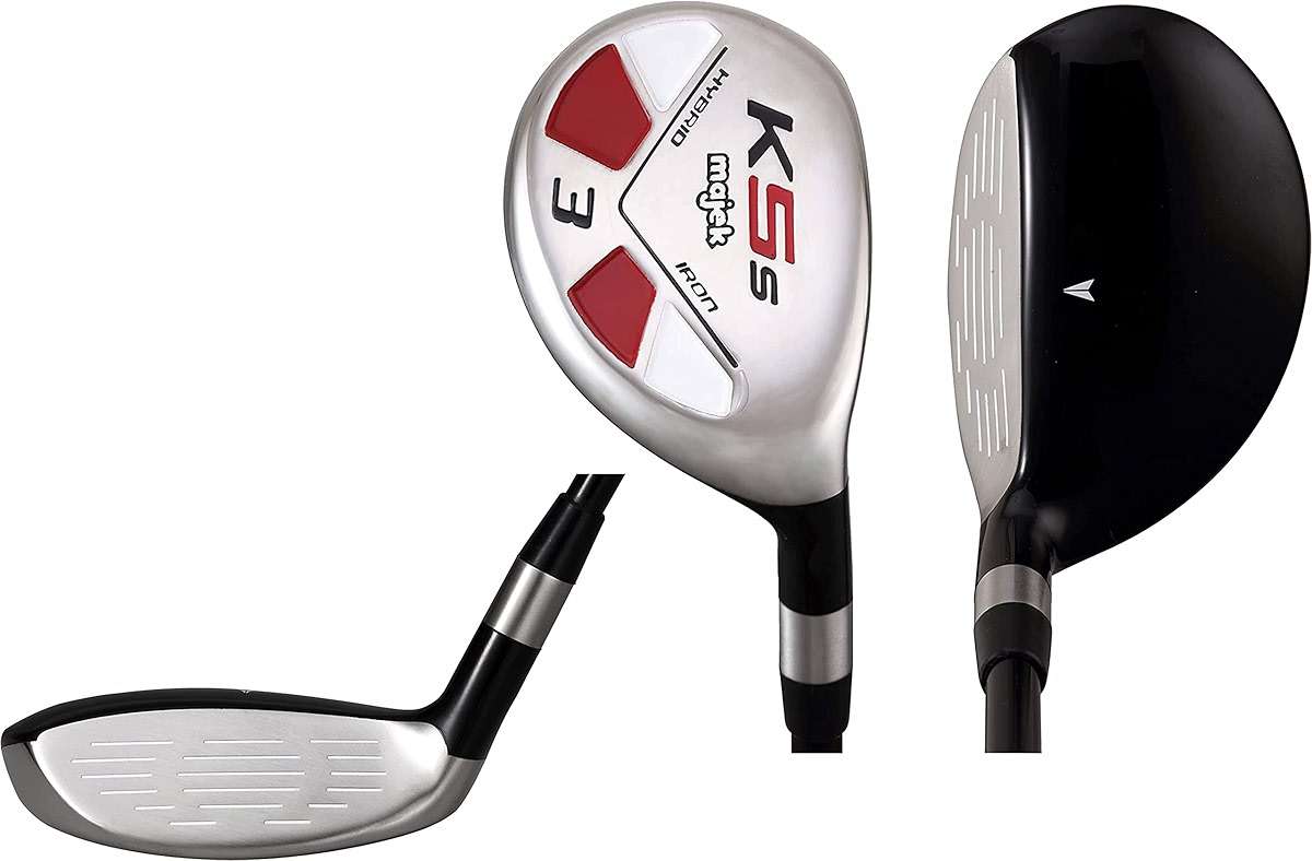 Majek Senior Mens Golf All Hybrid Complete Full Set which Includes #3 4 5 6 7 8 9 PW Senior Flex with Midsize K5s Design High Traction Tech Grips Right Handed Clubs - Image 8
