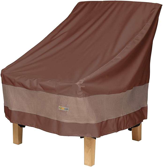 Duck Covers Ultimate Waterproof Patio Lounge Chair Cover, All Weather Protection, Durable Outdoor Lawn Patio Furniture Covers, 30W x 35D x 36H inch, Patio Chair Covers for Outdoor Furniture - Image 1