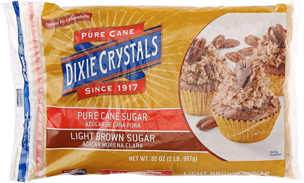 Imperial Sugar Dixie Crystals Light Brown Sugar, 2 lb - Image 1