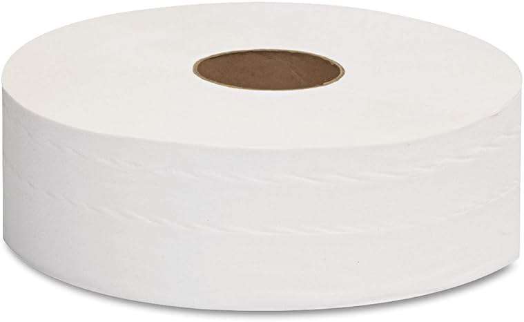 GEN 1513 JRT Jumbo Bath Tissue, 2-Ply, White, 12" Diameter (Case of 6) - Image 3