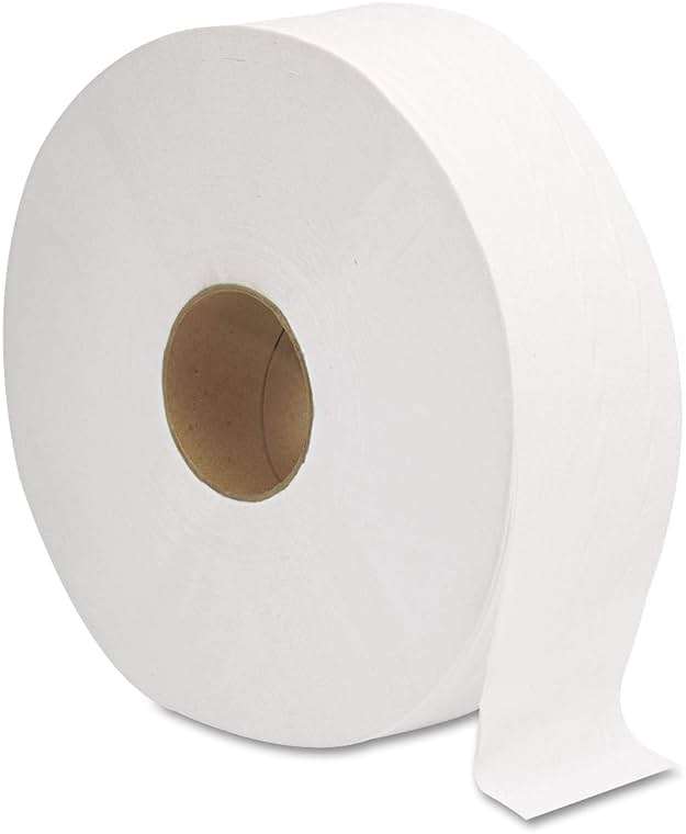 GEN 1513 JRT Jumbo Bath Tissue, 2-Ply, White, 12" Diameter (Case of 6) - Image 4