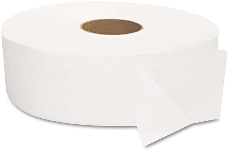 GEN 1513 JRT Jumbo Bath Tissue, 2-Ply, White, 12" Diameter (Case of 6) - Image 5
