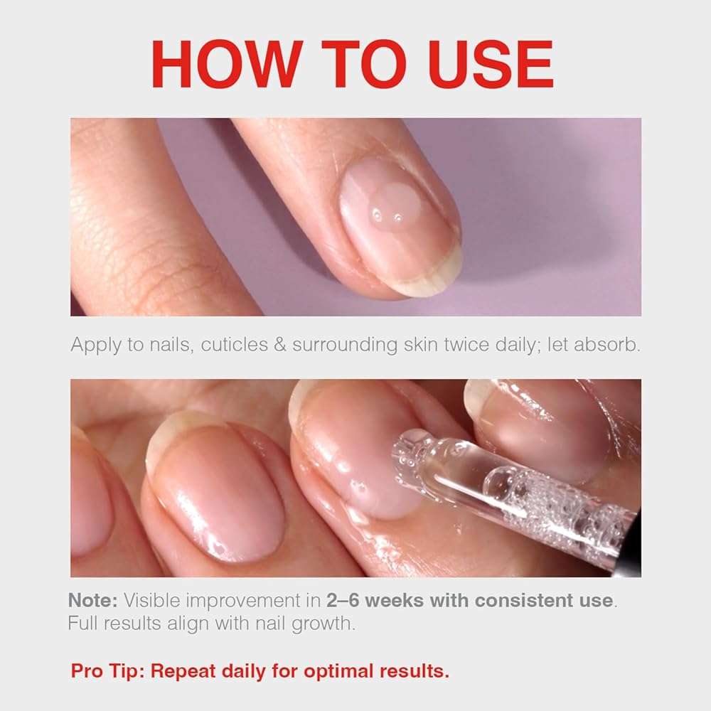 Probelle Natural Renewal Nail Oil, Nail Color Restoration, Clear Topical Solution, Restores Appearance of Discolored or Damaged Nails, .5 oz/ 15 ml - Image 6