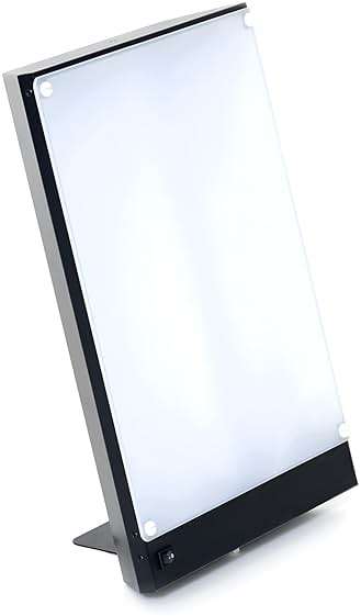 Northern Light Technologies Boxelite - 10000 Lux Light Therapy Lamp - Full Spectrum Lightbox Therapy Light for Natural Mood and Energy Enhancement, Sunlight Desk Lamp, Black - Image 8