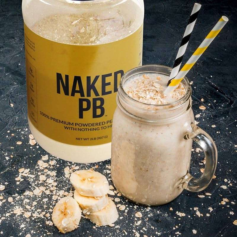 2 LB Powdered Peanut Butter from US Farms – Bulk, Only 1 Ingredient - Roasted Peanuts, Vegan, No Additives, Preservative Free, No Salt, No Sugar - 76 Servings - NAKED PB - Image 3