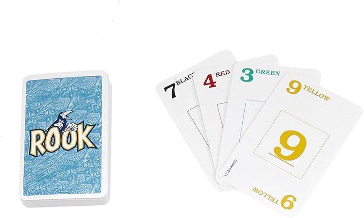 Hasbro Gaming Rook Card Game | Family Games for Kids, Teens, and Adults | 2 to 6 Players | Bidding and Trick-Taking Games | Fun Summer Activities | Vacation Travel Essentials | Ages 8+ - Image 2