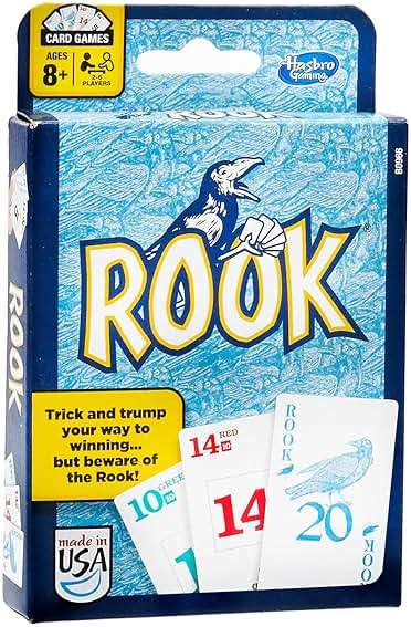 Hasbro Gaming Rook Card Game | Family Games for Kids, Teens, and Adults | 2 to 6 Players | Bidding and Trick-Taking Games | Fun Summer Activities | Vacation Travel Essentials | Ages 8+ - Image 3