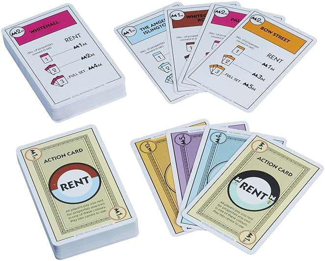 Monopoly Deal Card Game | Quick-Playing Card Game | Fun Games for Families and Kids | Ages 8 and Up | 2 to 5 Players | 15 Mins. | Travel Games - Image 3