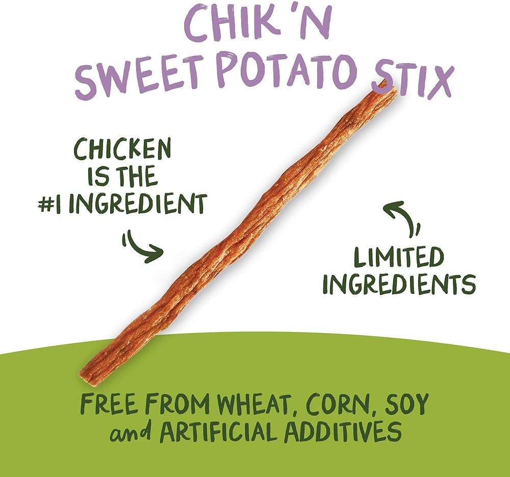 Pet 'n Shape Chik 'n Sweet Potato Stix Dog Treats – Made and Sourced in the USA - 14 Ounce - Image 4