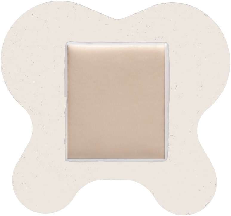 Medline Optifoam Sacrum Adhesive Foam Wound Dressing, 6.1" x 5.5", Ideal for Pressure Sores and Ulcers, Pack of 10 - Image 1