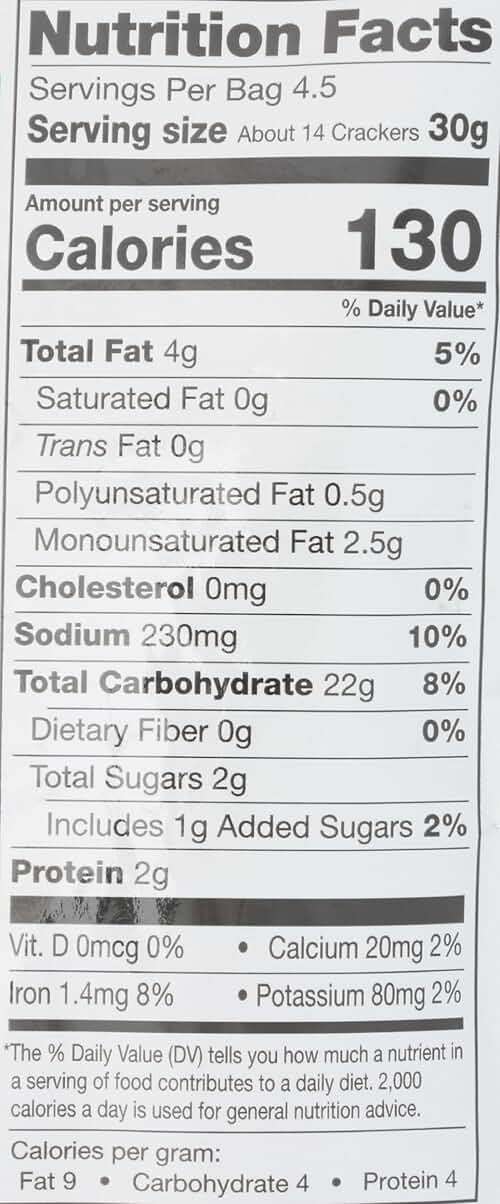 Milton's Gluten Free Crackers, Crispy Sea Salt - Non-GMO Project Verified, Kosher, Certified Gluten Free Snack, 5 Grains In Every Bite - 4.5 Oz - Image 2