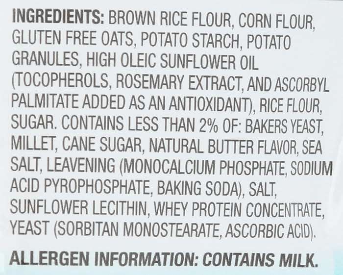 Milton's Gluten Free Crackers, Crispy Sea Salt - Non-GMO Project Verified, Kosher, Certified Gluten Free Snack, 5 Grains In Every Bite - 4.5 Oz - Image 3