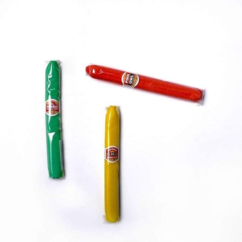 Dubble Bubble El Bubble II Bubble Gum Cigars, Assorted Fruit Flavors, Box of 36 - Image 2