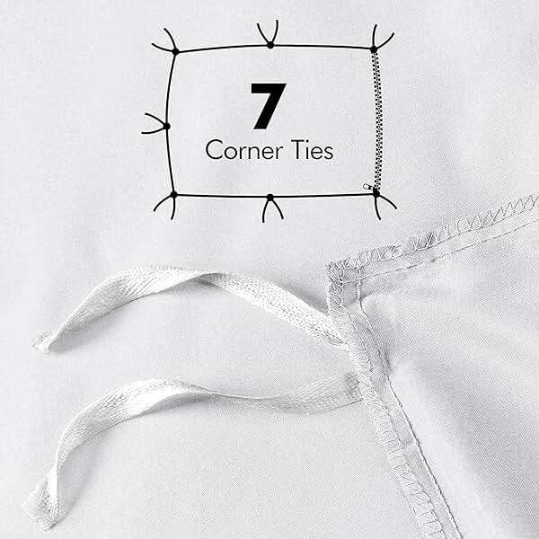 Utopia Bedding Duvet Cover Queen Size - 3 Piece with Zipper Closure - 1 Comforter Cover 90X90 Inches & 2 Pillow Shams 20X26 Inches (White) Comforter Not Included - Image 4