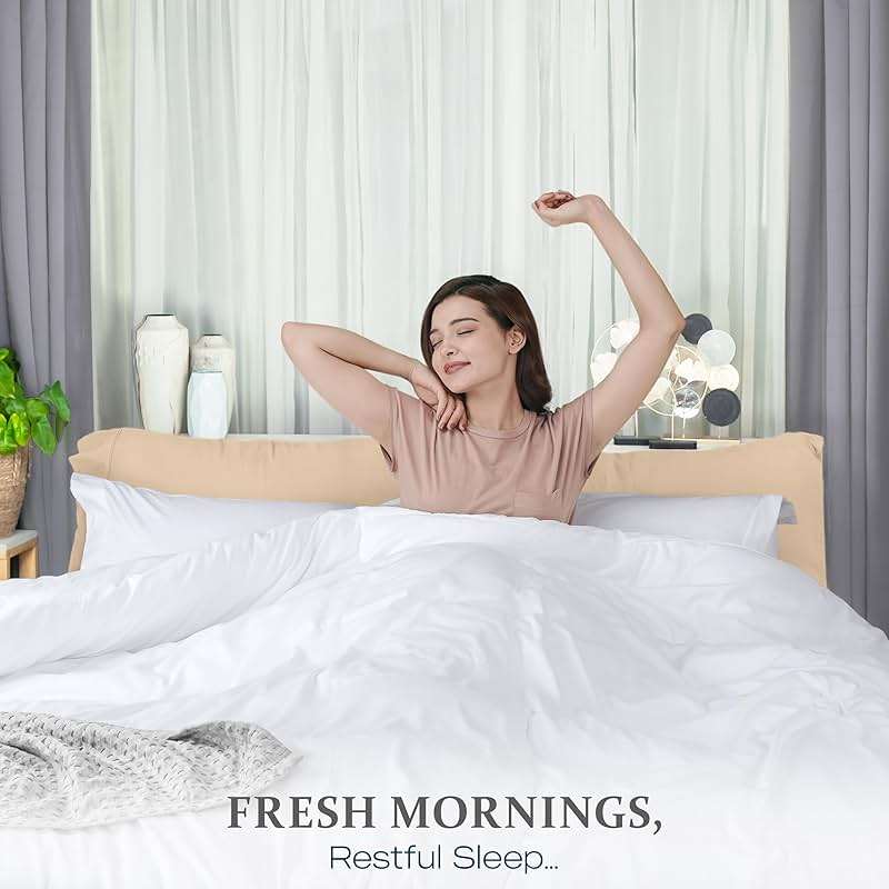 Utopia Bedding Duvet Cover Queen Size - 3 Piece with Zipper Closure - 1 Comforter Cover 90X90 Inches & 2 Pillow Shams 20X26 Inches (White) Comforter Not Included - Image 7